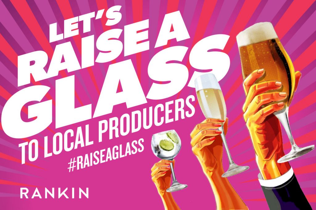 RANKIN Launches #RaiseAGlass Campaign to Support UK & Irish Producers